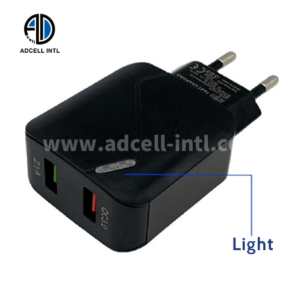 Travel Charger for Phone LZ-728 Double U Fast Charge