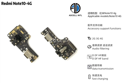 Flex Carga para Xiaomi Redmi Note 10 4G Original