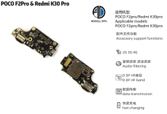 Flex Carga para Xiaomi Redmi Poco F2 Pro/K30 Pro Original