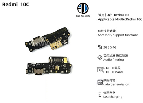 Flex Carga para Xiaomi Redmi 10C Original