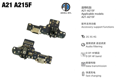 Flex Carga para Samsung A21 A215F Original