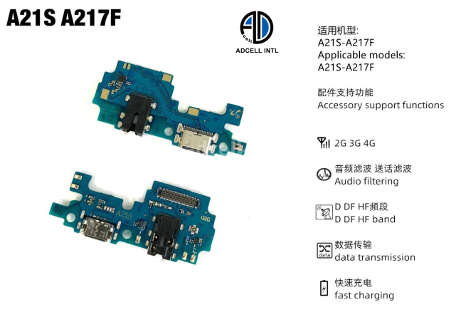 Flex Carga para Samsung A21S A217F Original