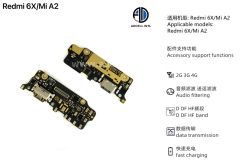 Flex Carga para Xiaomi Redmi 6X/Mi A2 Original