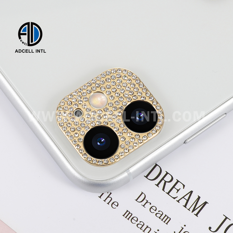Camera Glass with Complete Diamonds for iPhone