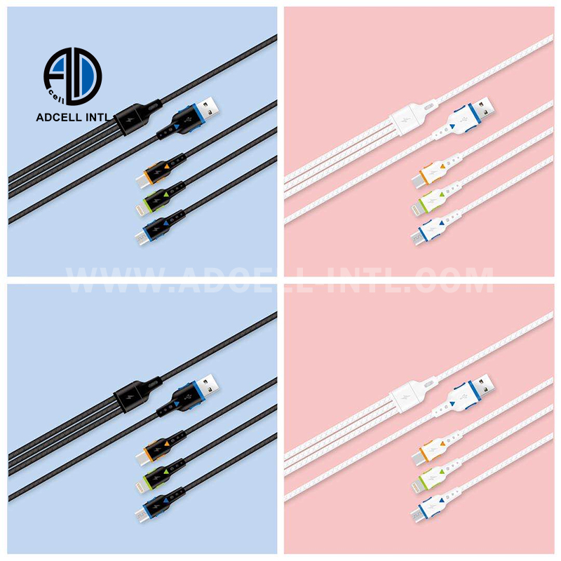 Data Cable C930 for Micro V8/Lightning/TYPE C