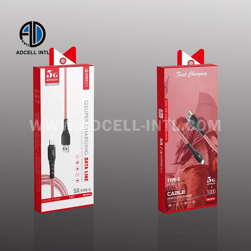 Data Cable W10 for Micro V8/Lightning/TYPE C