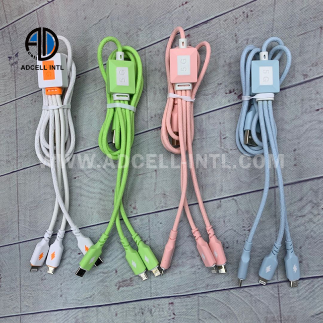 Data Cable C130 for Micro V8/Lightning/TYPE C