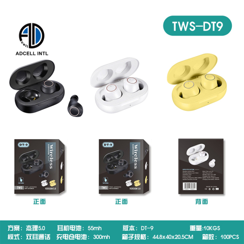 Wireless Headphones TWS DT9