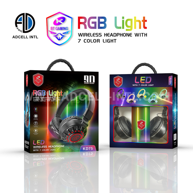 Stereo Headset RGB LED KD75