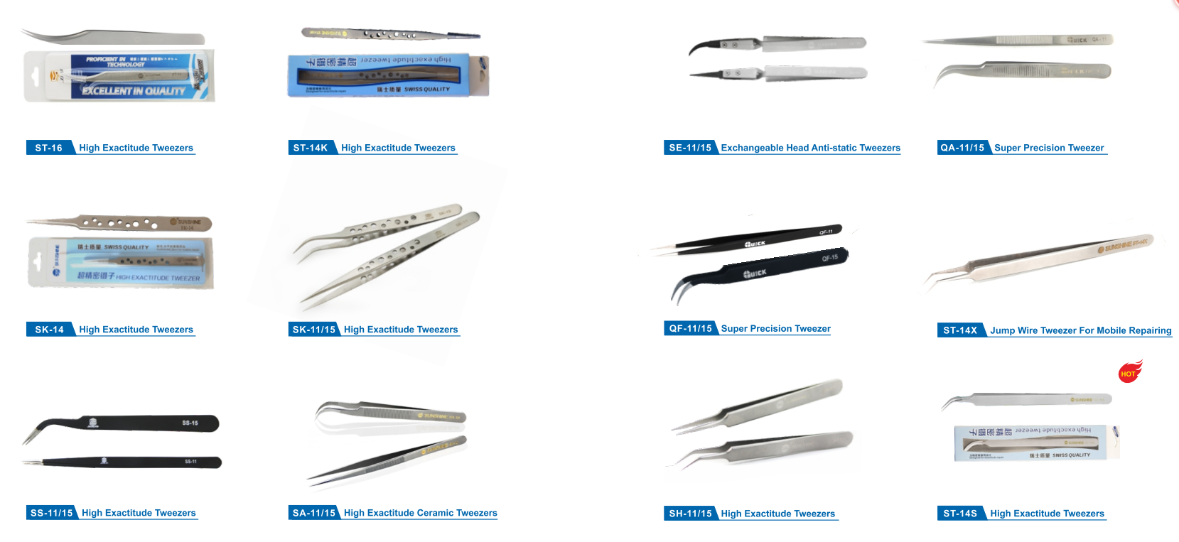 PRECISION TWEEZERS SERIES