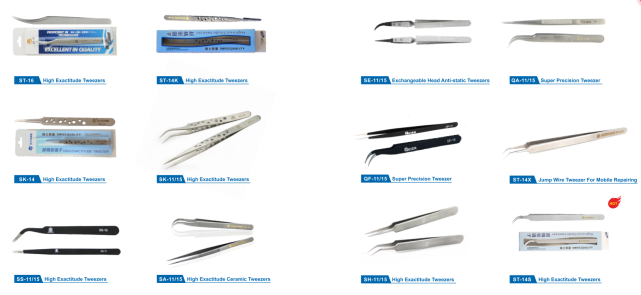 PRECISION TWEEZERS SERIES