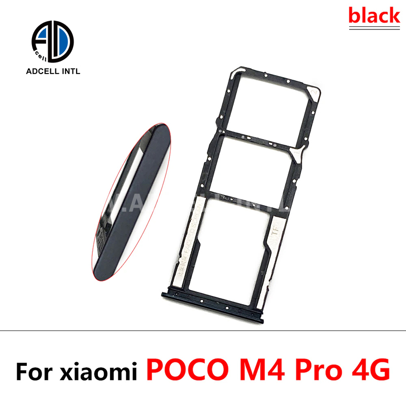 Porta sim/Bandeja de sim para Xiaomi Poco M4 Pro 4G