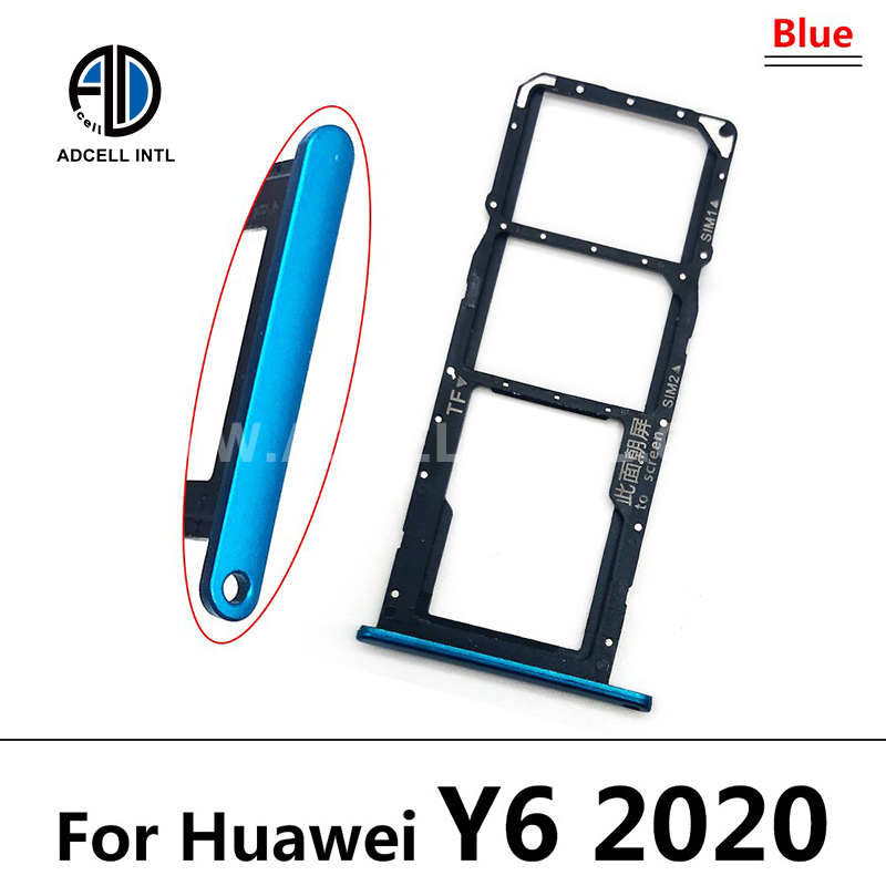 Porta sim/Bandeja de sim para Huawei Y6 2020