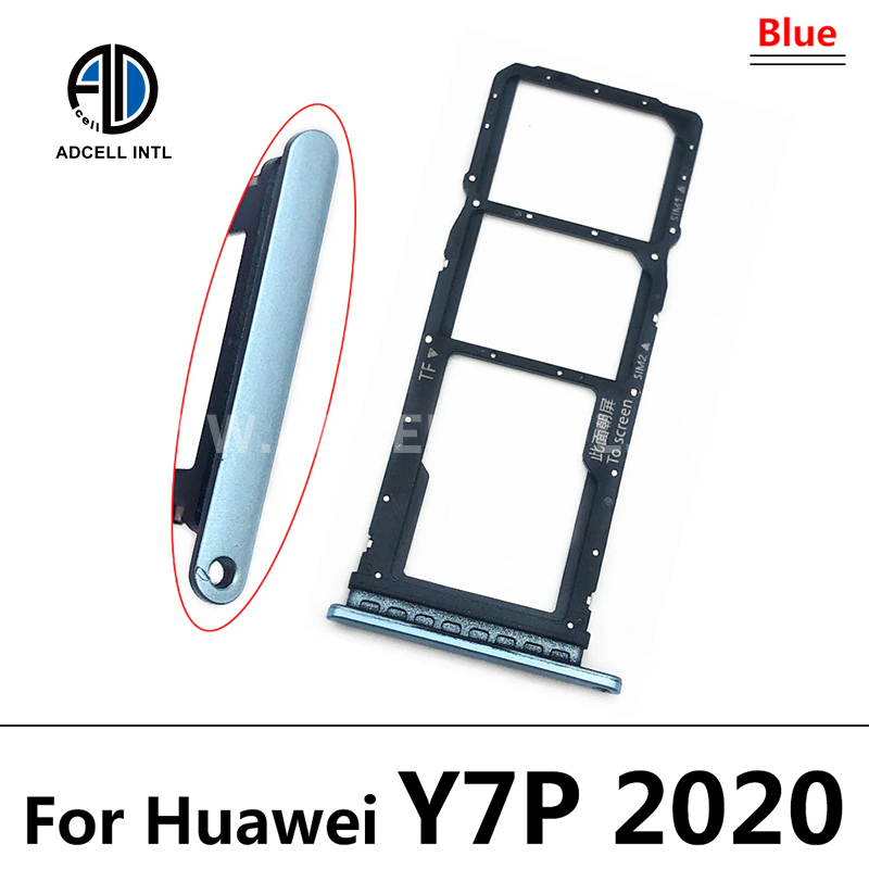 Porta sim/Bandeja de sim para Huawei Y7P 2020