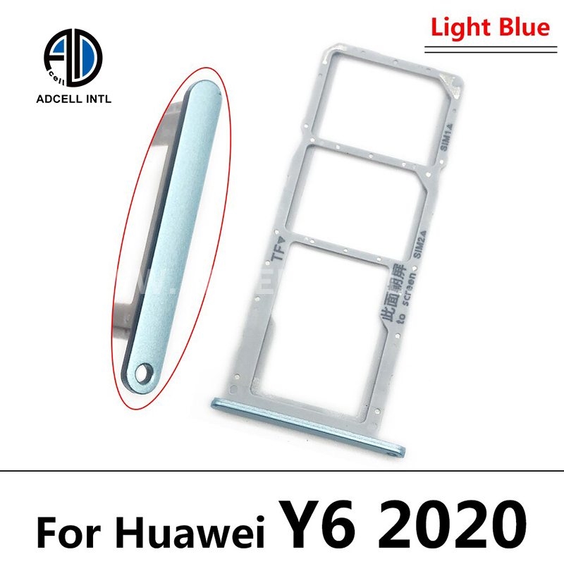 Porta sim/Bandeja de sim para Huawei Y6 2020
