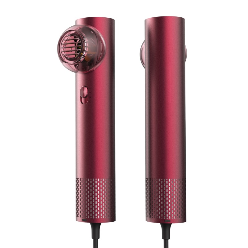 SJ21 Alum. Alloy Hair Blower Dryer， High Speed Wind Ionic Hair Blower with Diffuser