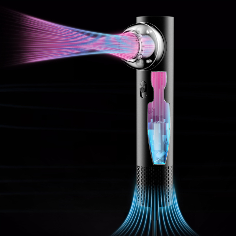 SJ21 Alum. Alloy Hair Blower Dryer， High Speed Wind Ionic Hair Blower with Diffuser