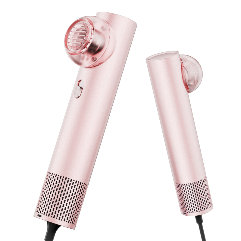 SJ21 Alum. Alloy Hair Blower Dryer， High Speed Wind Ionic Hair Blower with Diffuser