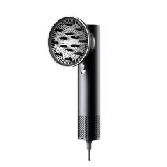 SJ21 Alum. Alloy Hair Blower Dryer， High Speed Wind Ionic Hair Blower with Diffuser