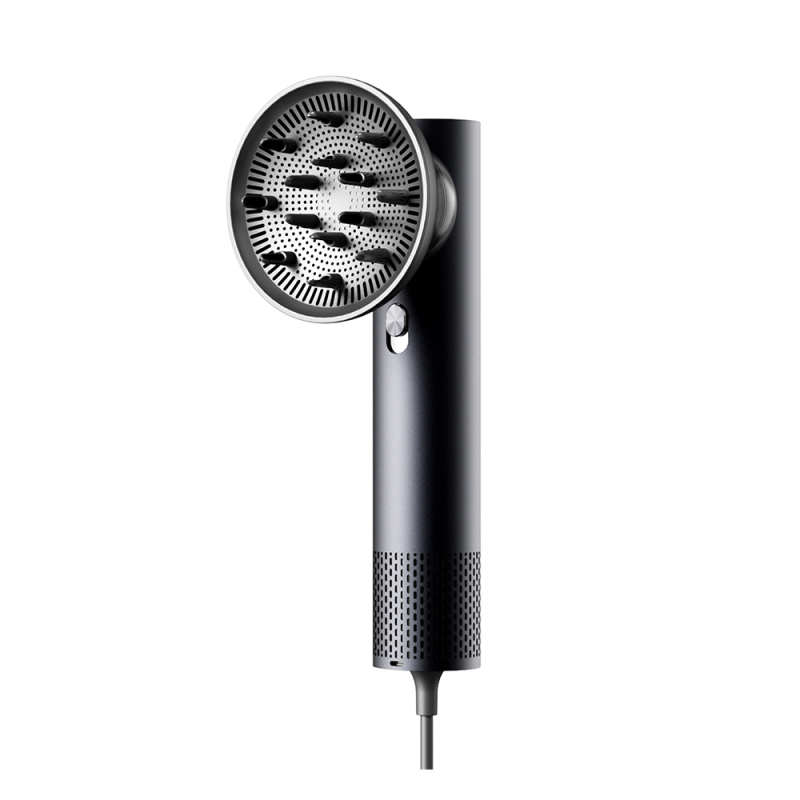 SJ21 Alum. Alloy Hair Blower Dryer， High Speed Wind Ionic Hair Blower with Diffuser