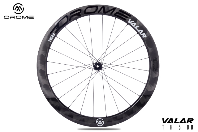 OROME VALAR TH50D Carbon Road Disc Brake Wheelsets, Disc Brake Carbon Wheels. Superlight Carbon Disc Brake Wheelsets