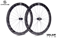 OROME VALAR TH50D Carbon Road Disc Brake Wheelsets, Disc Brake Carbon Wheels. Superlight Carbon Disc Brake Wheelsets