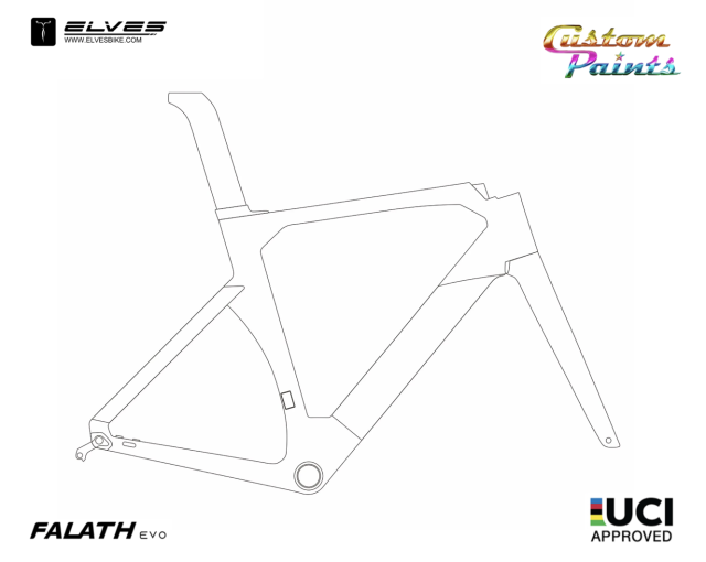 ELVES Falath EVO Carbon Road Disc Framesets UCI Approved