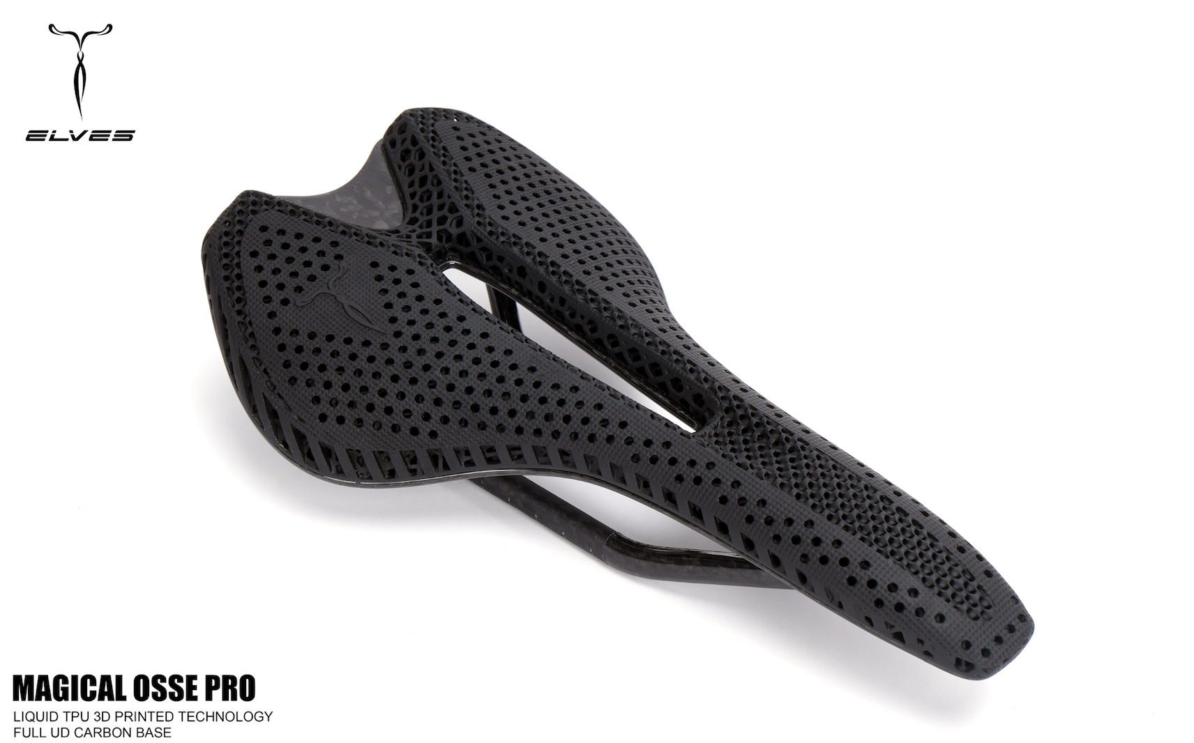ELVES MAGICAL OSSE PRO サドル 135mm ELVES MAGIC OSSE 3D Printed Saddle
