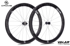 OROME VALAR TH50D Carbon Road Disc Brake Wheelsets, Gravel Disc Brake Carbon Wheels. Superlight Carbon Disc Brake Wheelsets