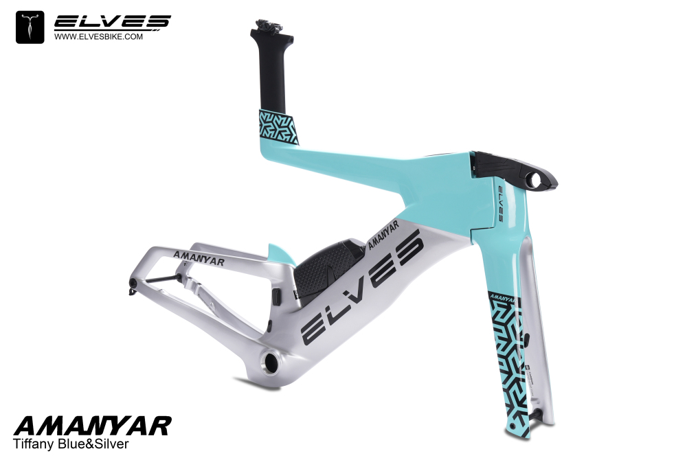 ELVES Amanyar 1.0 Carbon Triathlon Disc Framesets,TT Carbon Disc Framesets