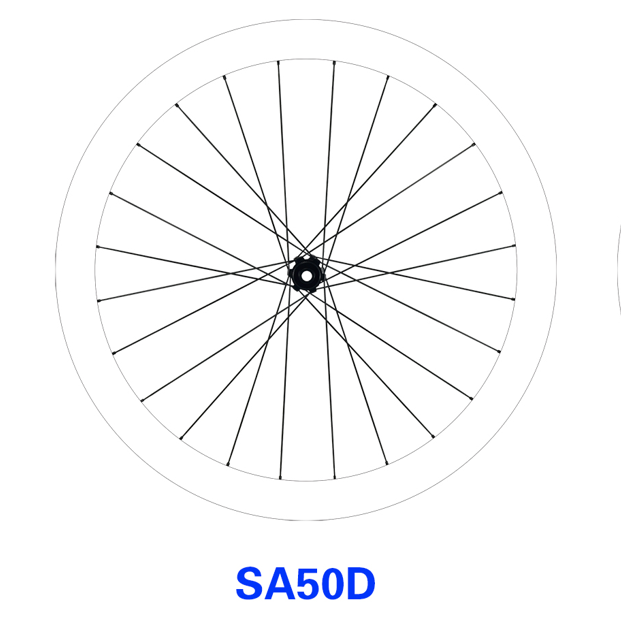 ELVES OROME SA Series Custom Painted Wheelset -  Mix and Match Custom Painted SA Series Wheelset. on 40mm, 50mm, 60mm & 80mm deep rims