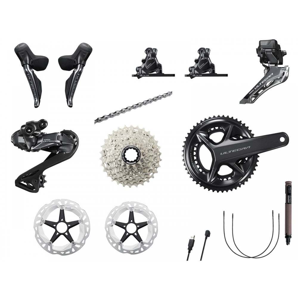 Shimano Ultegra 12 speed full Di2 Groupset (without rotors)