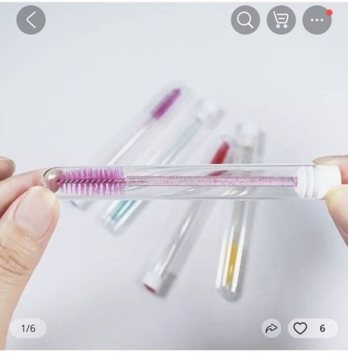 Single eyelash brush