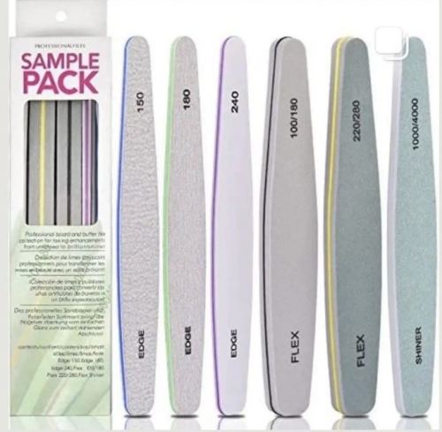 Set of nail files in a box