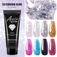 Acryl gel glitter