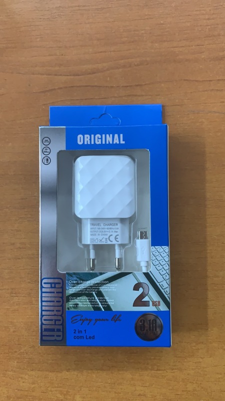 2USB charging set