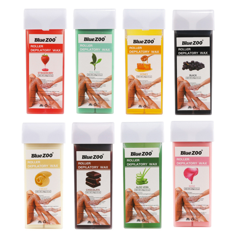 BlueZOO roller depilatory wax
