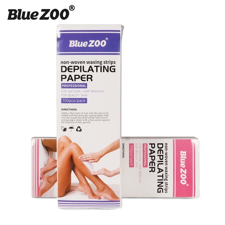 Depilating paper