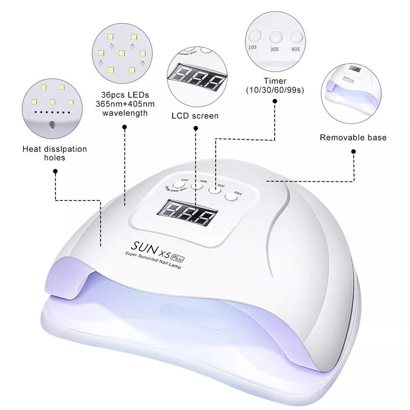 Nail lamp SunX5plus