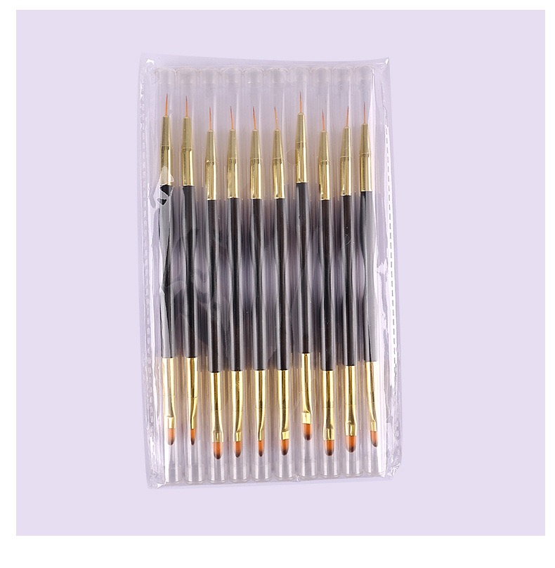 Nail brush duo
