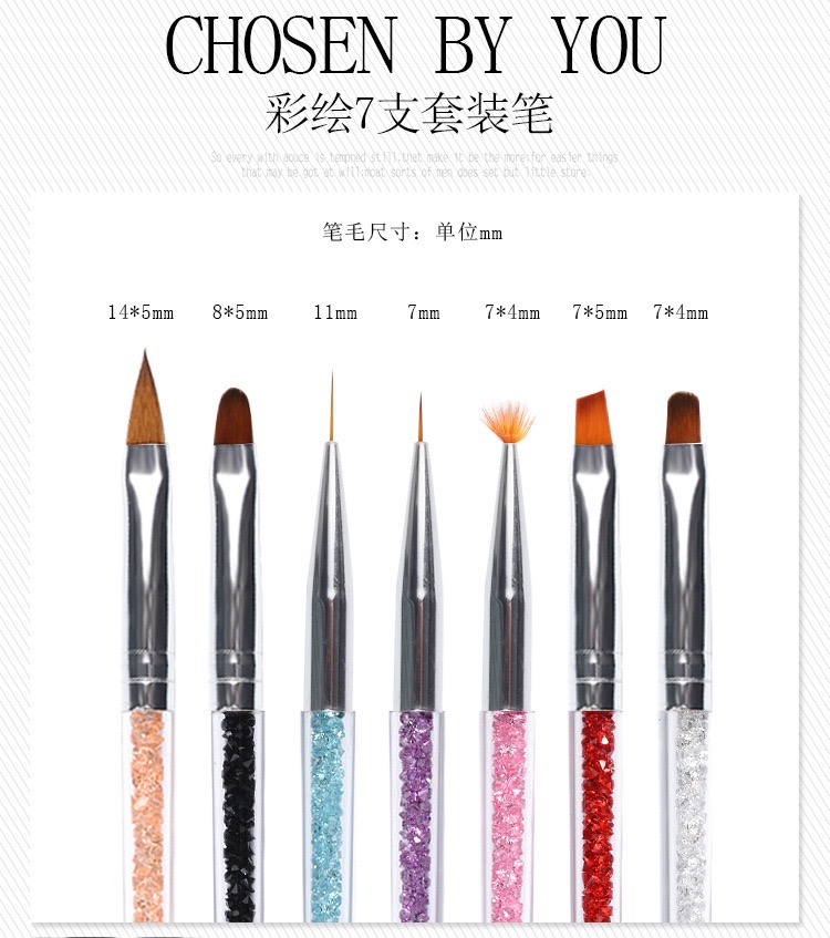Nail brush set