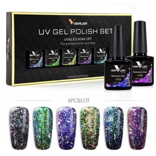 Peacock gel
