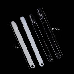 Nail color tips display fan with ring