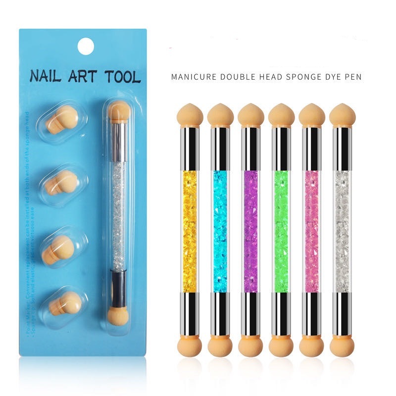 Double head sponge dye pen