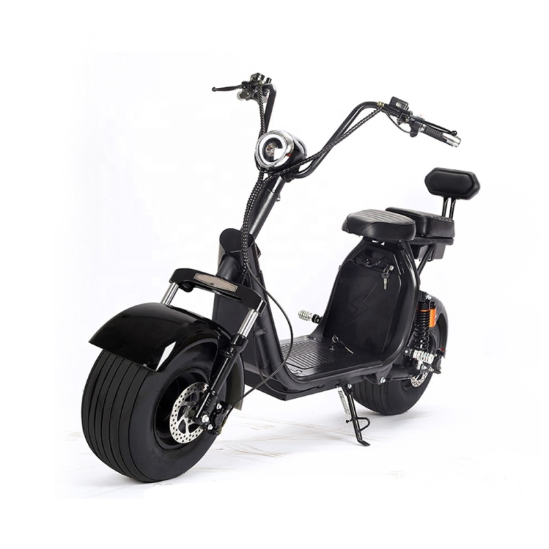 High quality Electric scooter two-seat backrest citycoco HR3