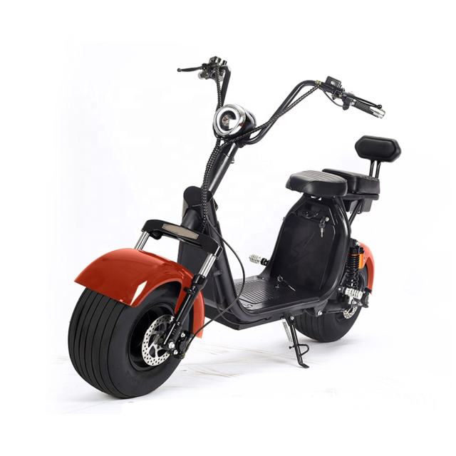 High quality Electric scooter two-seat backrest citycoco HR3