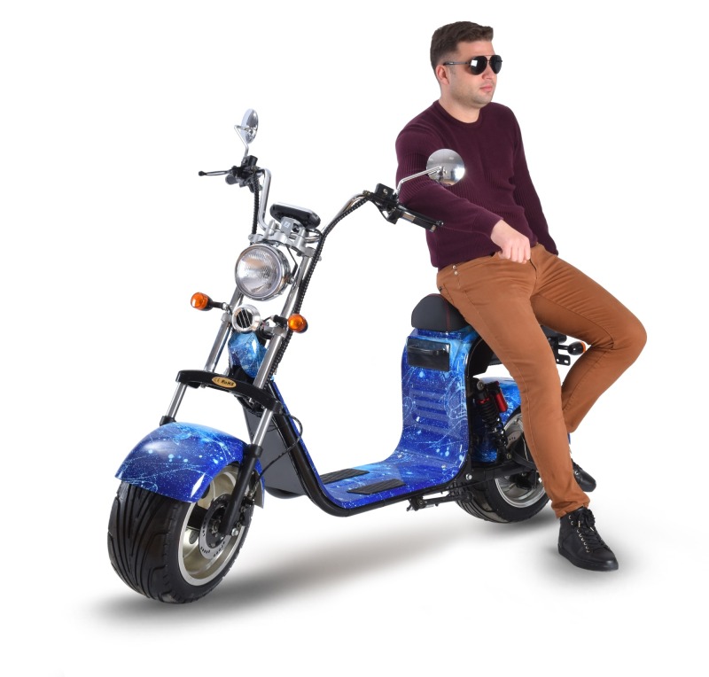 EEC COC seev citycoco 1500W 2000w 3000w electric scooter with fat bike tire HR8-2