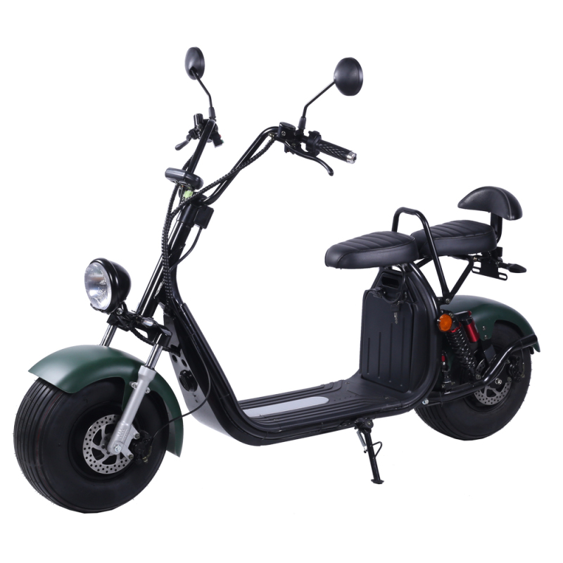 EEC COC EU Warehouse Fat Tire Citycoco 2000w Electric Scooter Poweful for Adult HR2-1