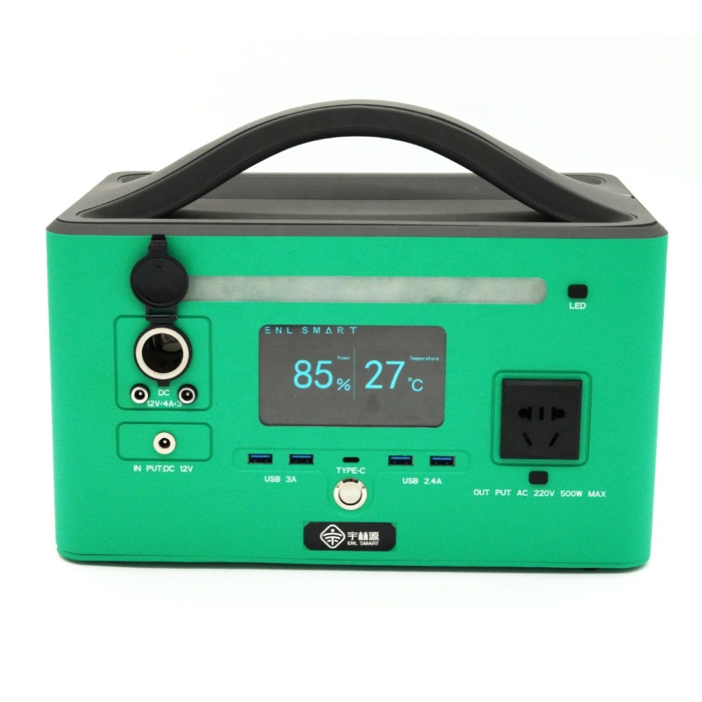 ENL500 150000mAh 540Wh 110V Portable power banks & power station for travel camping fishing outdoor