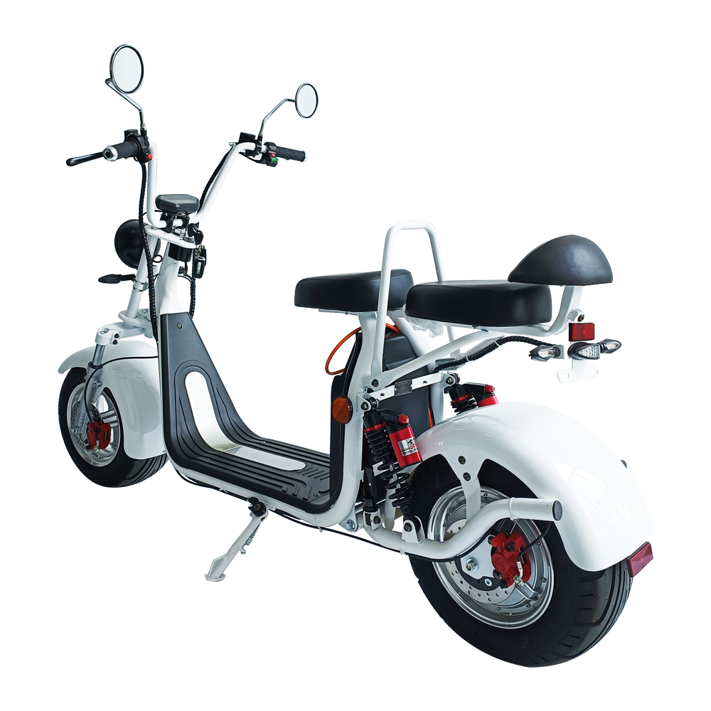 60v 45kmh EEC 2 seats E Motorcycle Electric Scooter Powerful Adult Citycoco EU Warehouse 2000W
